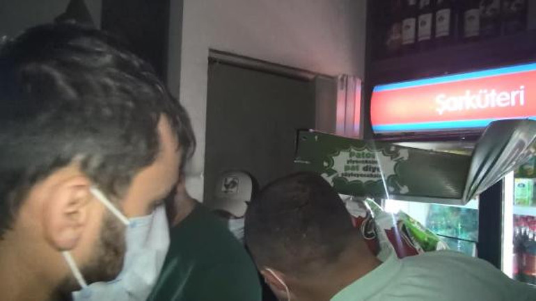 Tam kapanmada alkol satan tekel bayisine baskın