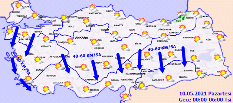 Yeni haftada hava nasıl olacak 10 Mayıs il il hava durumu: Kar ve sağanak yağış görülecek