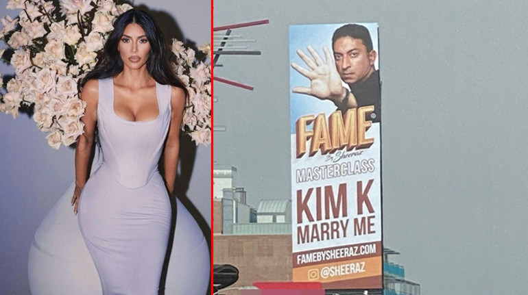 Hasandan Kardashiana şehrin ortasında evlilik teklifi