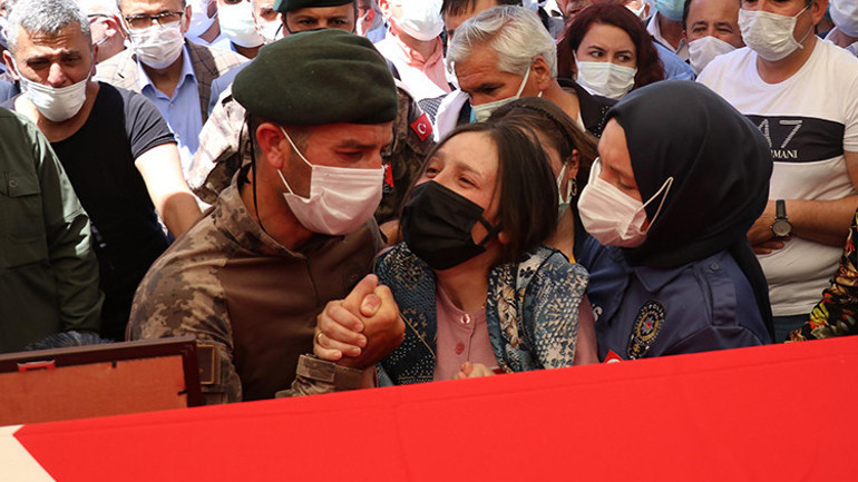 Şehit Özel Harekat Polisi Veli Kabalaya acı veda