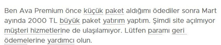 Son dakika... Yeni Çiftlik Bank vakası Ava Premiuma erişilemiyor... SPKdan nitelikli dolandırıcılık açıklaması