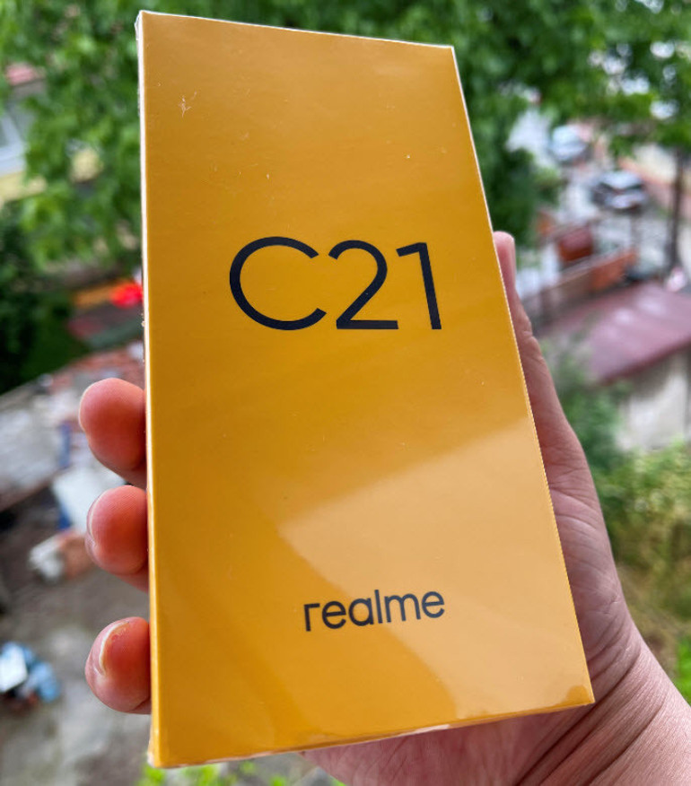 Realme C21 incelemesi