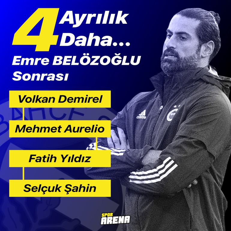 Son dakika haberleri: Fenerbahçede sıcak saatler Emre Belözoğlu sonrası 4 isimle daha yollar ayrılıyor...