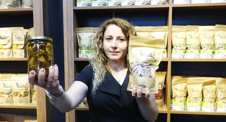 Zeytinin tozunu çıkardı