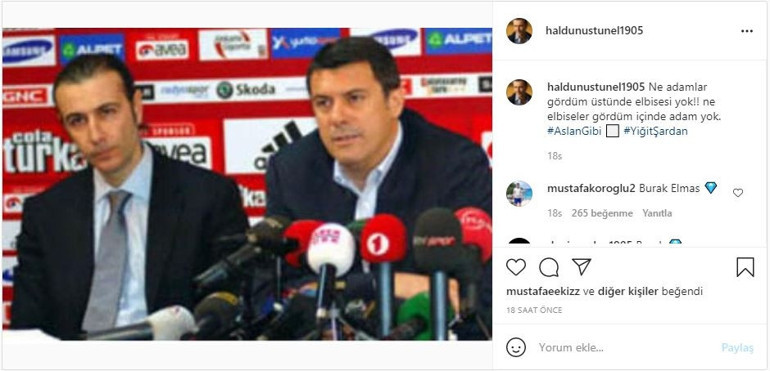 Galatasarayda seçim öncesi flaş gelişme Haldun Üstünel destekleyeceği ismi açıkladı