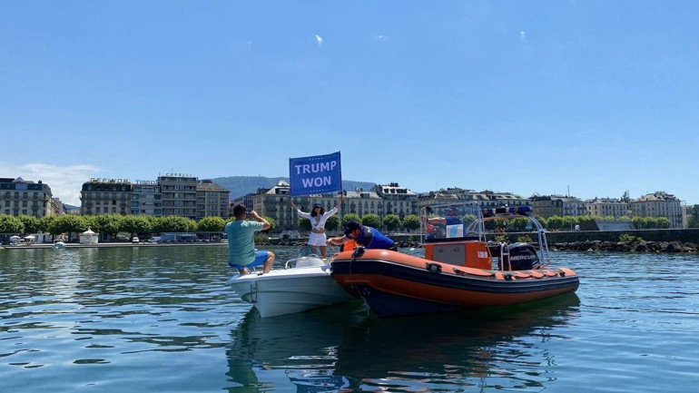 Dünyanın izlediği tarihi zirveye davetsiz misafir... Kimliği herkesi şoke etti