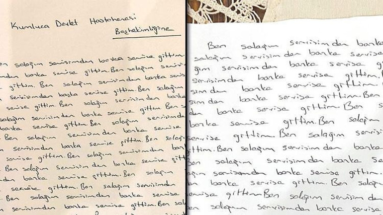 Son dakika... Hemşirelere 500 kere Ben salağım yazdıran Ayşegül Alkana hakaret davası