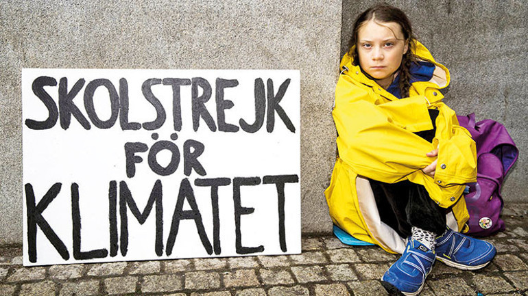 ‘Bizim Greta’dan Marmara için çağrı: Deniz kirliliğine dur demeliyiz