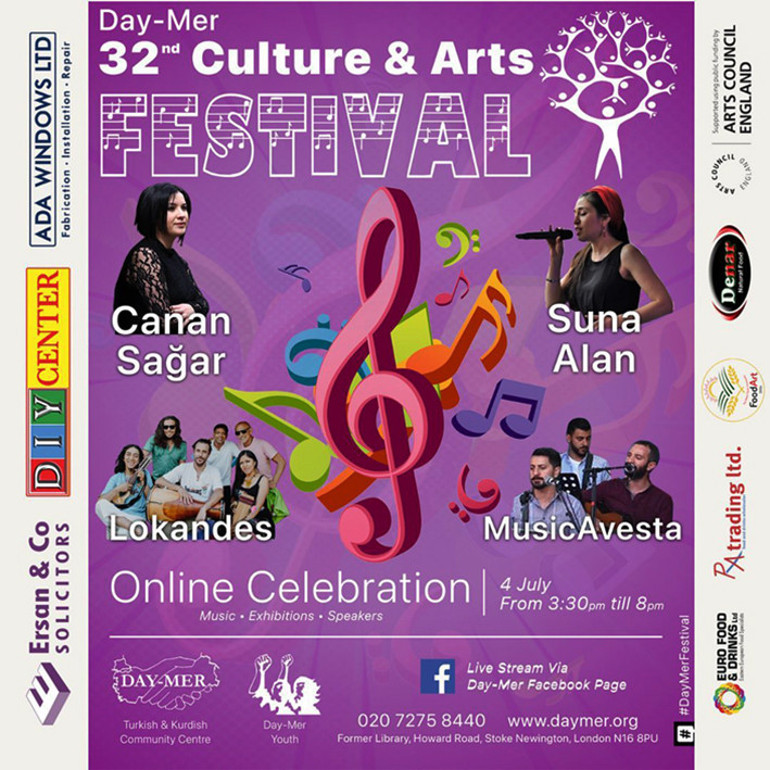 Londra 32. Kültür ve Sanat Festivali Suna Alan ve Canan Sağar’la bitecek