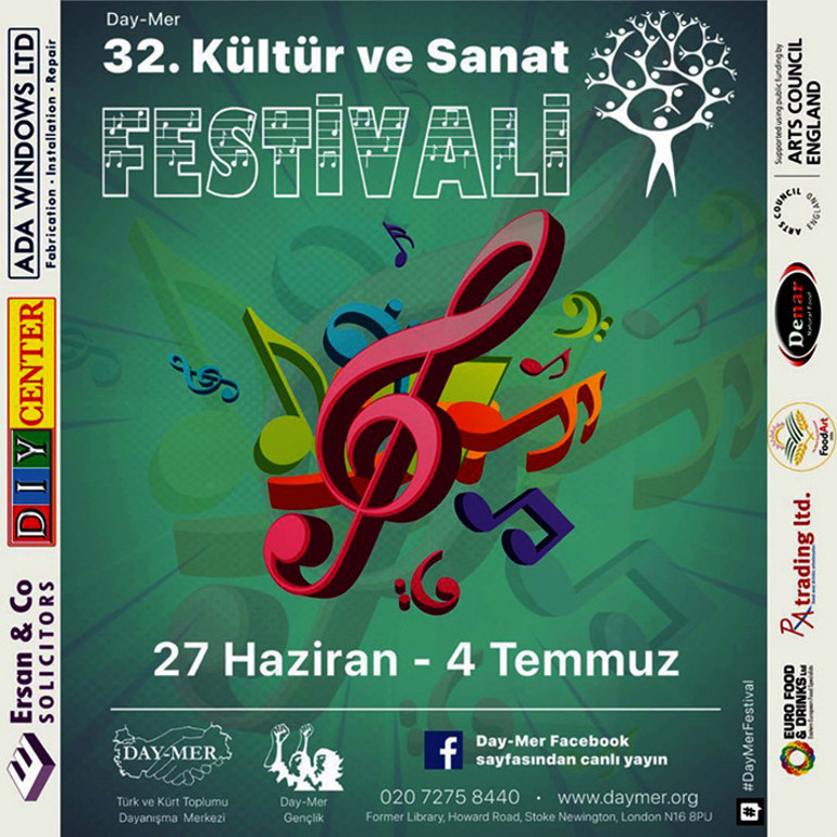 Londra 32. Kültür ve Sanat Festivali Suna Alan ve Canan Sağar’la bitecek