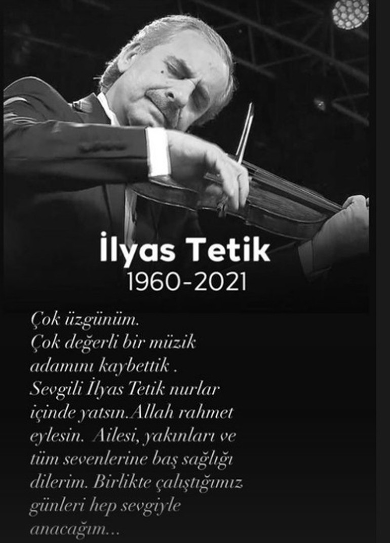 Son dakika... Ünlü müzisyen İlyas Tetik hayatını kaybetti