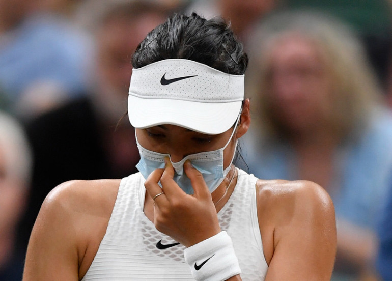 18lik tenisçiden Wimbledona korkutan veda Nefes almakta zorlandı ve...