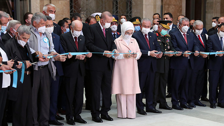 Son dakika... İlk bombanın düştüğü yerde tören... Cumhurbaşkanı Erdoğan: Kimse bu şanlı mücadeleyi önemsizleştiremez