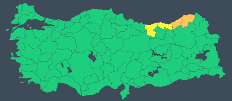 Son dakika: Meteorolojiden hava durumu uyarısı Kuvvetli sağanak yağış bekleniyor
