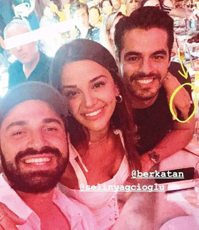Selin Yağcıoğlu’na tektaşını sevgilisi Berk Atan aldı