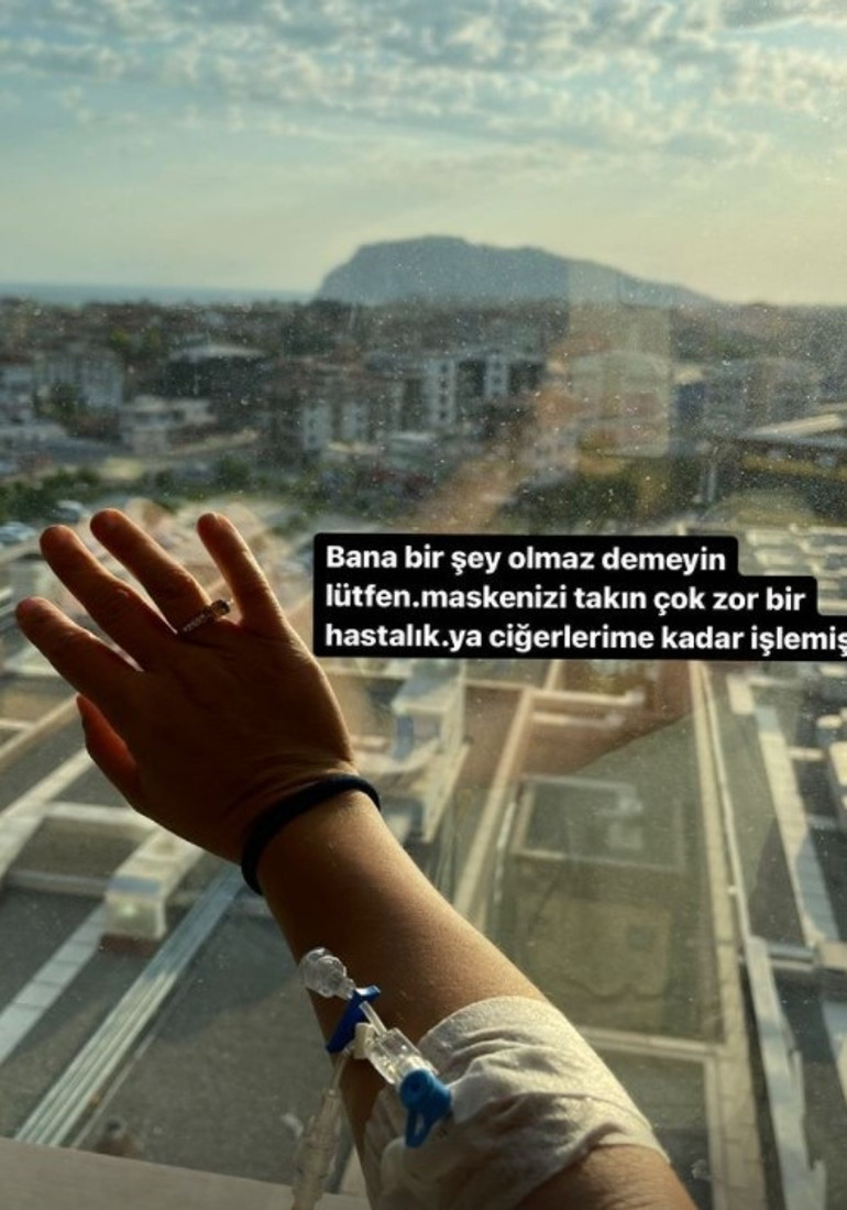 Şarkıcı Lara koronavirüse yakalandı