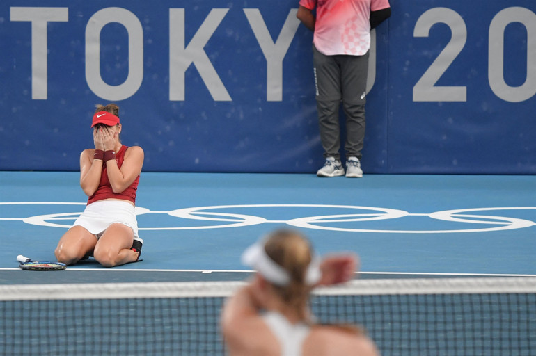 Tokyo 2020 Haberleri: Tenis tek kadınlarda ilk finalist Bencic