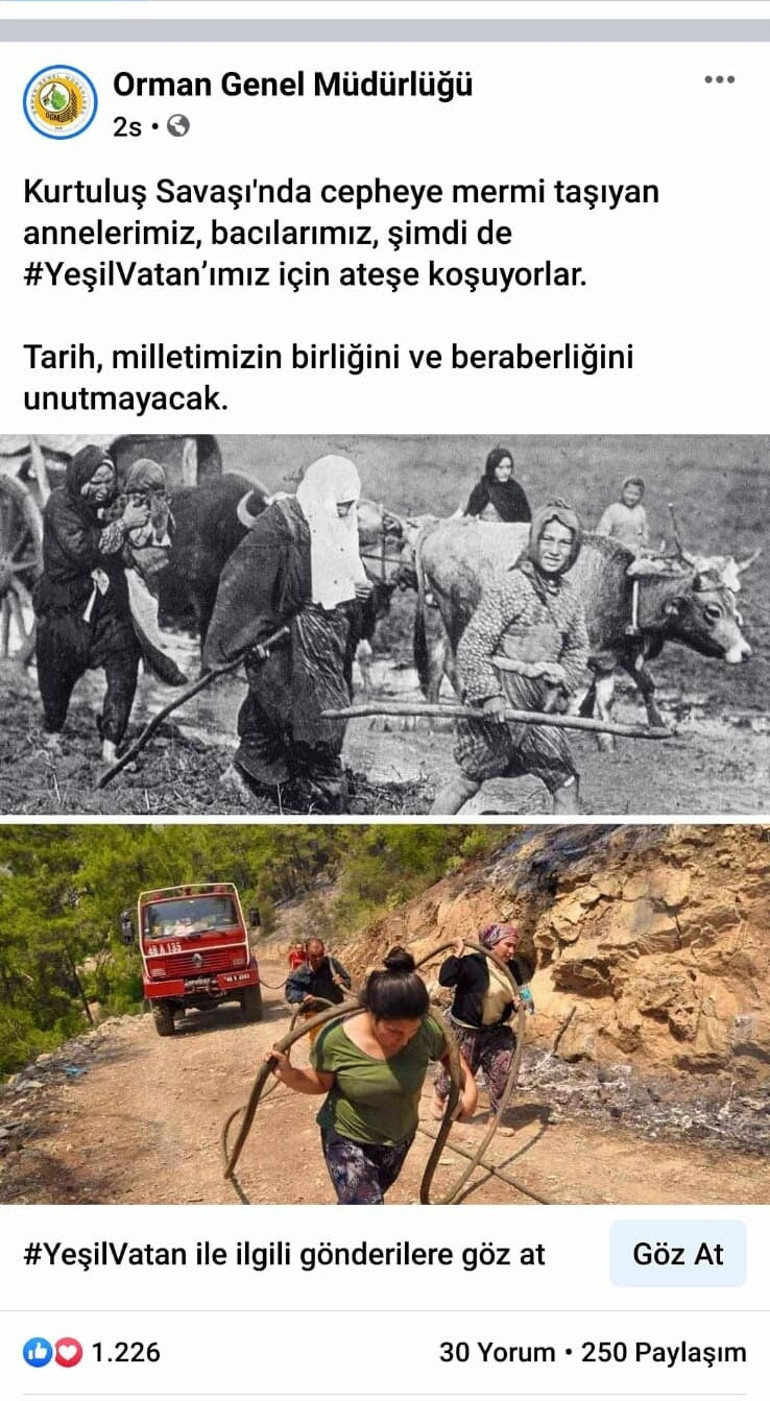 Türkiye bu fotoğrafı konuşuyor Zaman değişir, Nene Hatunlar değişmez