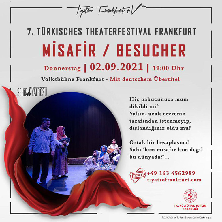 Türk tiyatrosunun kalbi Frankfurt’ta atacak