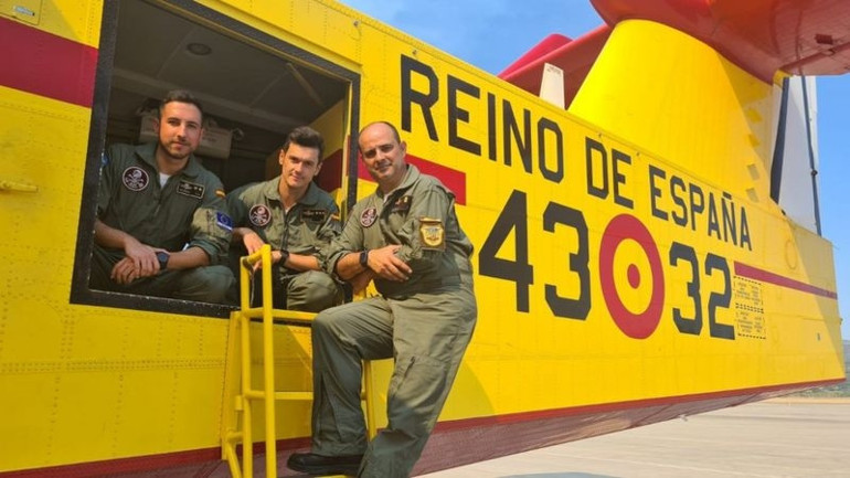 Son dakika haberi: Havadan ilk görüntüler... İspanyol pilotlar paylaştı