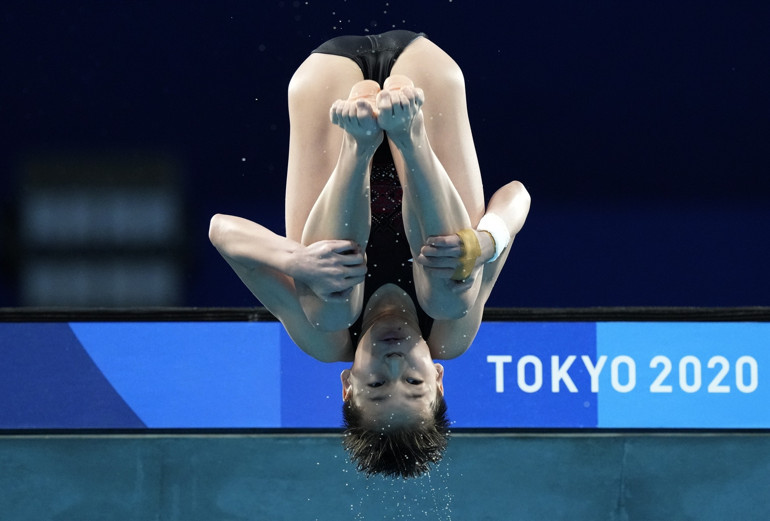 Tokyo 2020 Haberleri: 10 metre platform atlamada şampiyon, 14 yaşındaki Çinli Quan Hongchan