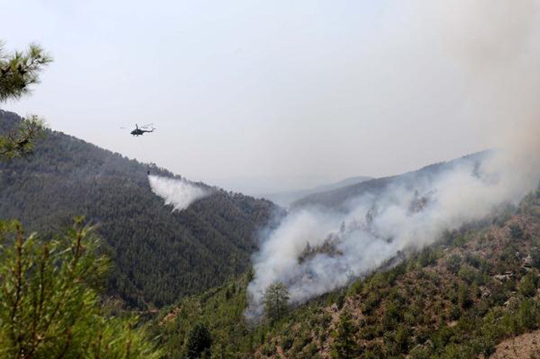 Yangınlarla mücadelede 10uncu gün... Manavgat ve Gündoğmuştaki yangınlar kontrol altında Sıcak bölgelerde son durum...
