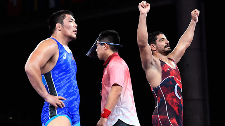 Son dakika: Taha Akgül ve Ali Sofuoğlu, Tokyo 2020de bronz madalya kazandı Tarihe geçti, 100. kez...