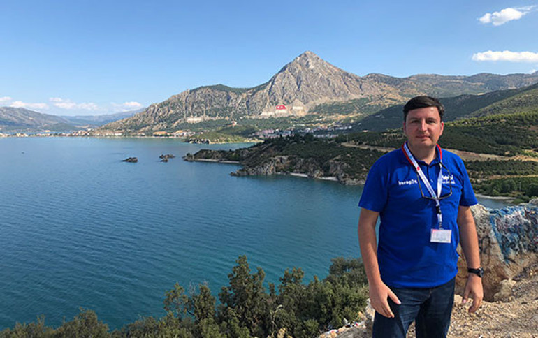 Renk değiştiren Göl Eğirdir