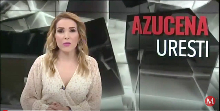 Canlı yayında kendi haberini okudu: Her nerede olursan ol seni bulacağım ve...