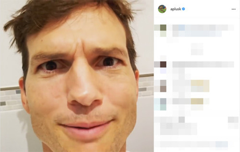 Mila Kunis ve Ashton Kutcher şimdi de duş videosu paylaştı