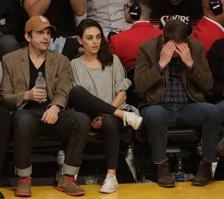 Mila Kunis ve Ashton Kutcher şimdi de duş videosu paylaştı