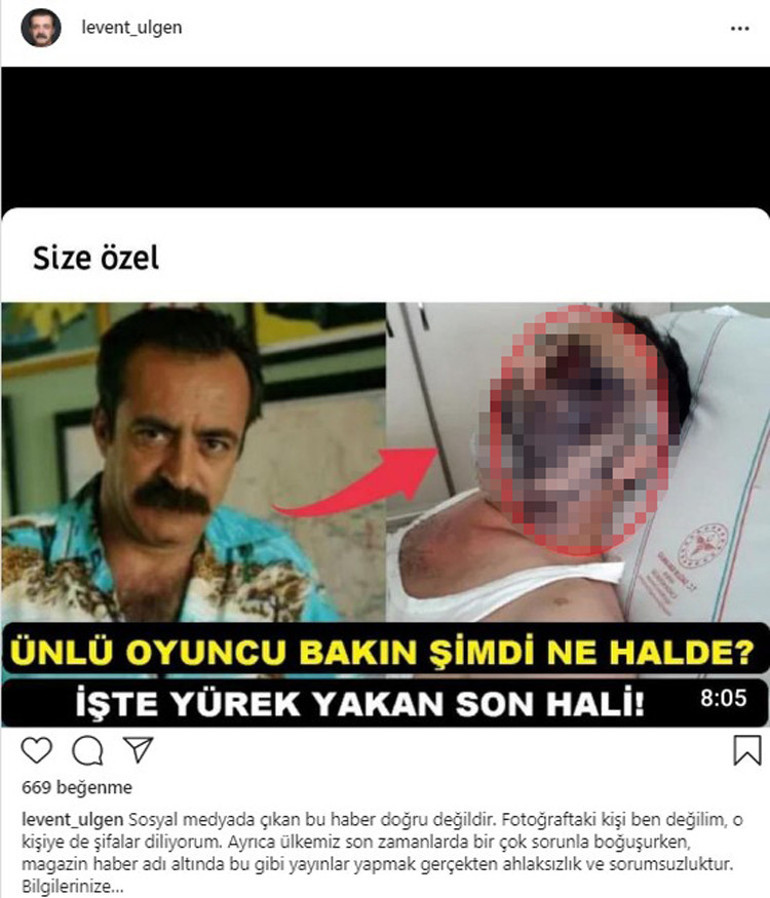 Levent Ülgeni kızdıran paylaşım: Bunu yapmak ahlaksızlık ve sorumsuzluktur