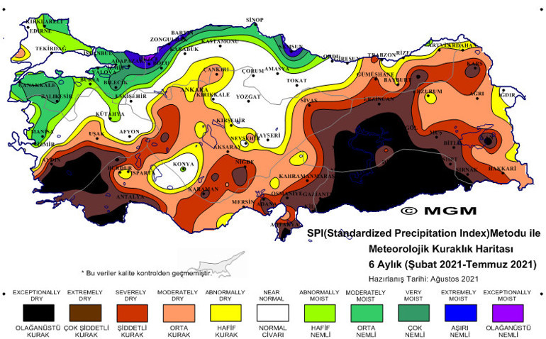 Son dakika: Meteorolojiden korkutan harita: Olağanüstü kodu ile uyarıldı