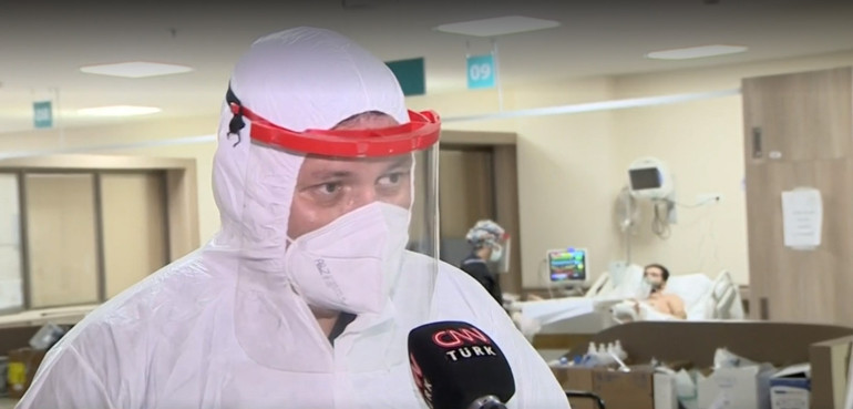 Yoğun bakımda ibretlik görüntüler Sözleri yürek dağladı...