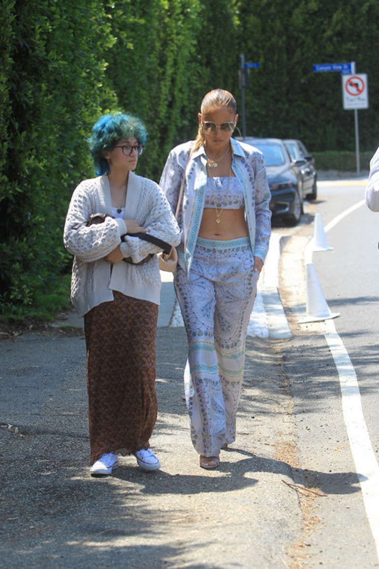 Jennifer Lopezin kızı Emme:Tarzı annesinden çok farklı