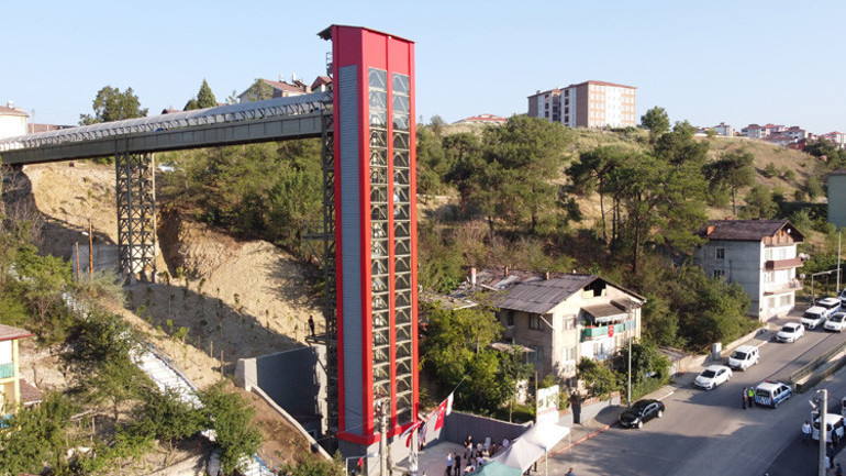 Karabükte açıldı... Bugün hizmete başladı: 8 ve 10 kişilik, 40 metre yüksekliğe ulaşıyor