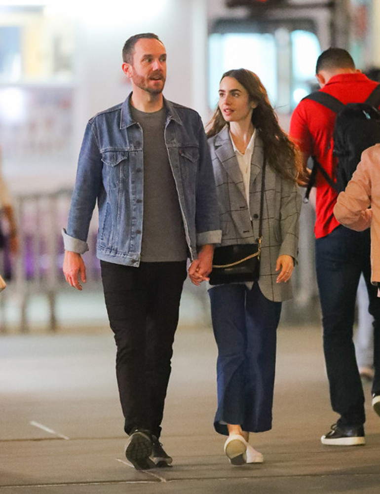 Resmen sonsuza kadar birbirimizin olduk Lily Collins ve Charlie McDowell evlendi