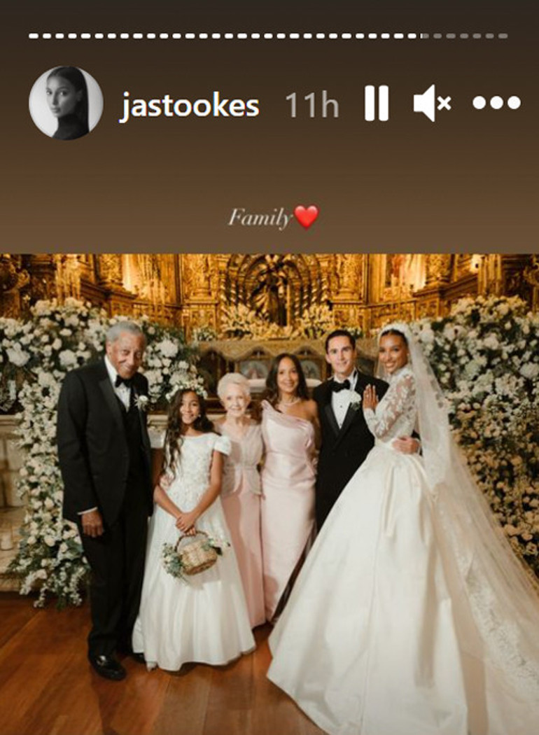 Top model Jasmine Tookes ile Snapchatin yöneticilerinden Juan David Borrero peri masalı gibi bir düğünle evlendi: Düğün damadın memleketinde