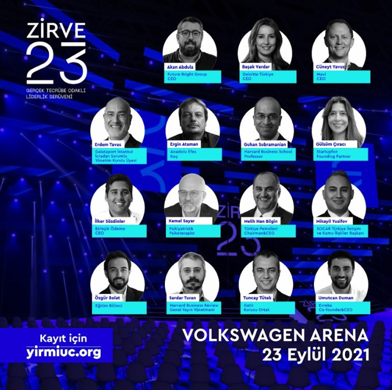 Geleceğin liderleri Zirve 23’te buluşacak