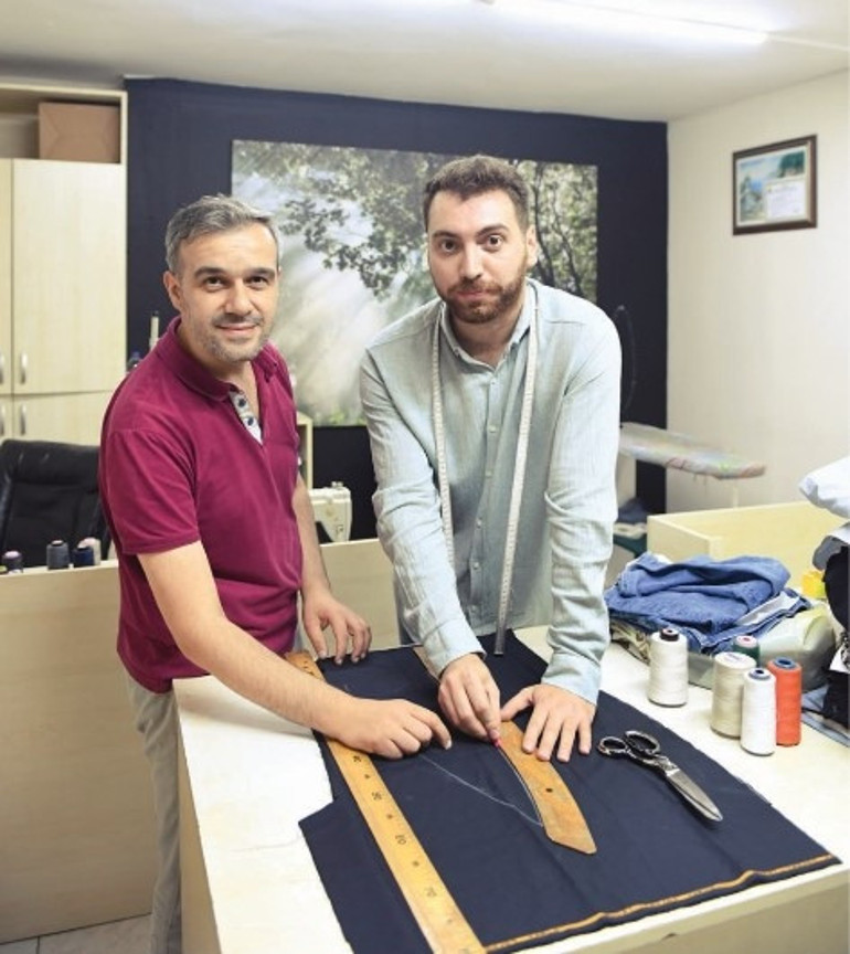 Terzide tadilat dönemi... Parmağı iğneye kaptırmayın