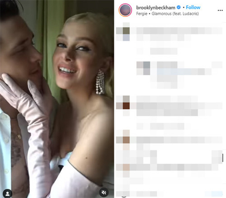 Gidip evinizde öpüşün: Brooklyn Beckham ile nişanlısı Nicola Anne Peltzin videosu hayranlarını ikiye böldü