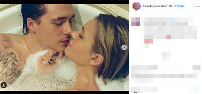 Gidip evinizde öpüşün: Brooklyn Beckham ile nişanlısı Nicola Anne Peltzin videosu hayranlarını ikiye böldü