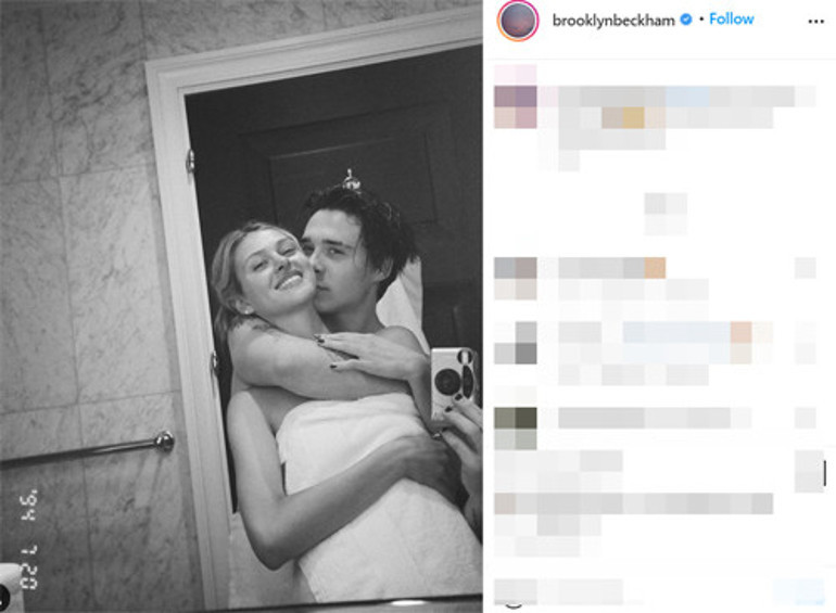 Gidip evinizde öpüşün: Brooklyn Beckham ile nişanlısı Nicola Anne Peltzin videosu hayranlarını ikiye böldü