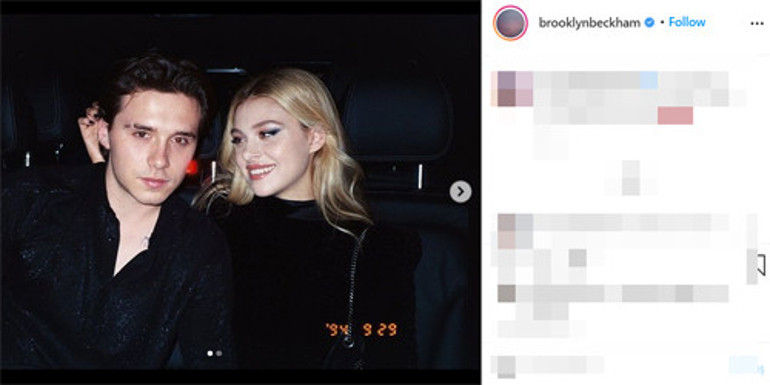 Gidip evinizde öpüşün: Brooklyn Beckham ile nişanlısı Nicola Anne Peltzin videosu hayranlarını ikiye böldü