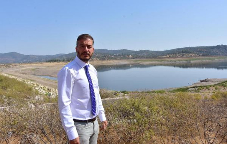 Bodrumda Mumcular Barajının doluluk oranı yüzde 10un altına düştü