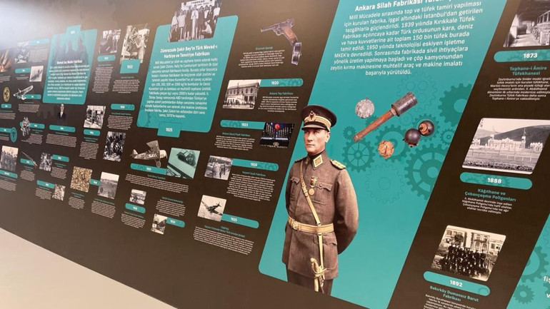 Mete Han’dan Erdoğan’a… “Geçmişten Geleceğe Türk Savunma Sanayii” zaman tüneli TEKNOFEST’te