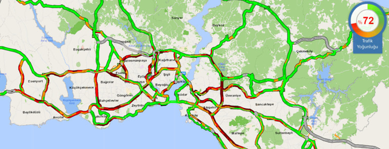 Son dakika... İstanbullular dikkat Trafik kilit