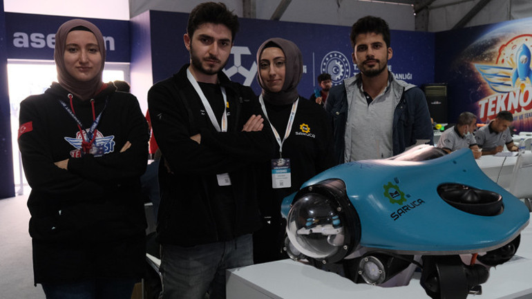 TEKNOFEST 2021de dördüncü gün: İşte geleceğin deniz gözleri