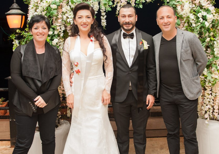 Suzan Kardeşin kızı Begüm Kardeş ve Fatih Varbil nikah masasına oturdu