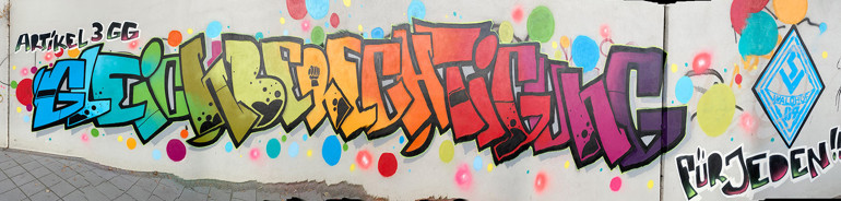 ‘Eşitlik’ ilkesini grafitiyle anlattılar